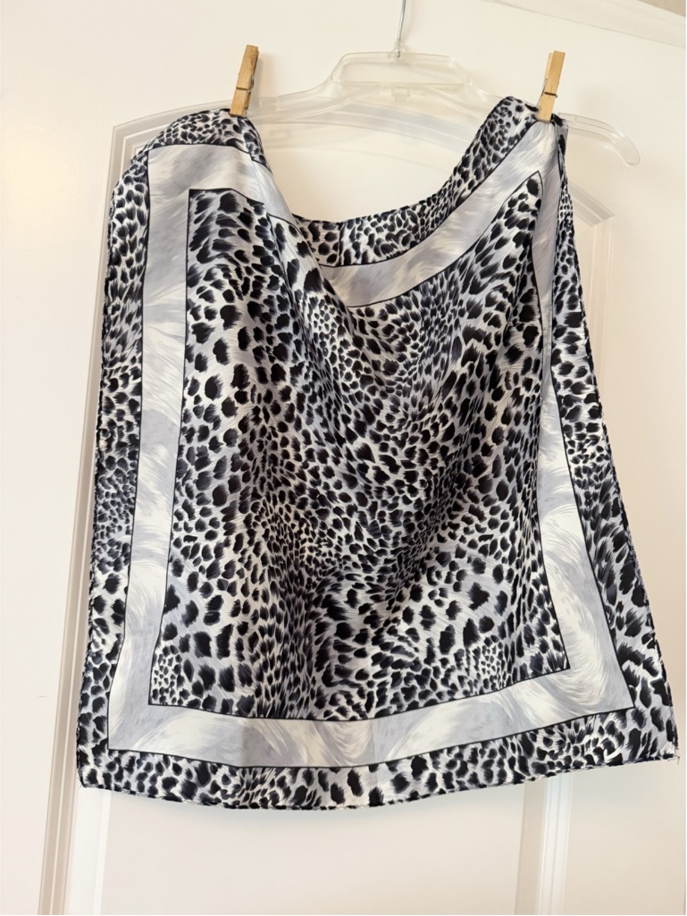 Leopard Square Scarf